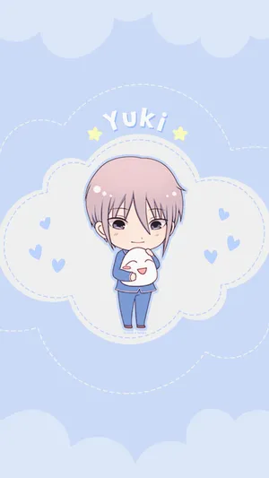 Chibi Fruits Basket Yuki Wallpaper