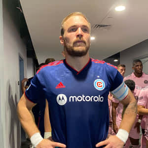 Chicago Fire Footballer Rafael Czichos Wallpaper