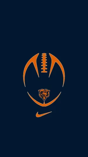 Chicago Sports Bears On Navy Blue Wallpaper