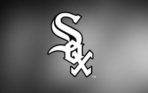 Chicago White Sox In Black Gradient Wallpaper