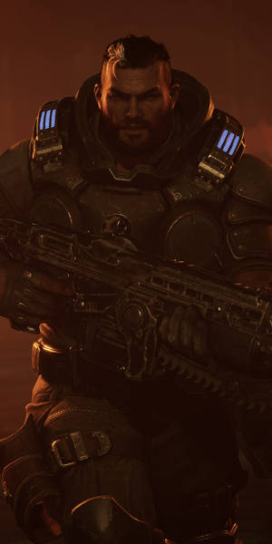 Chief Gabriel Diaz Gears 5 Phone Wallpaper