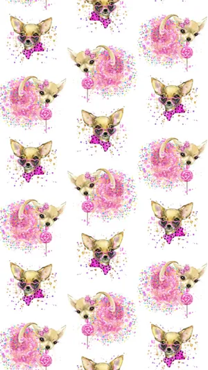 Chihuahua Dog Art Wallpaper