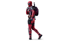 Childish Character Of Deadpool Wallpaper