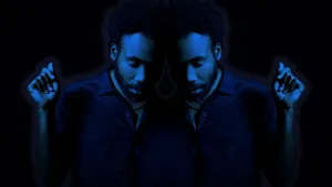 Childish Gambino Blue Duality Wallpaper