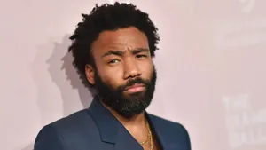 Childish Gambino Red Carpet Look Wallpaper