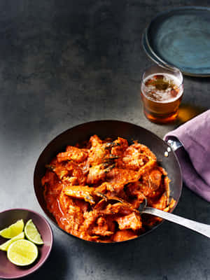 Chilli Crab Slices Food Photography Wallpaper