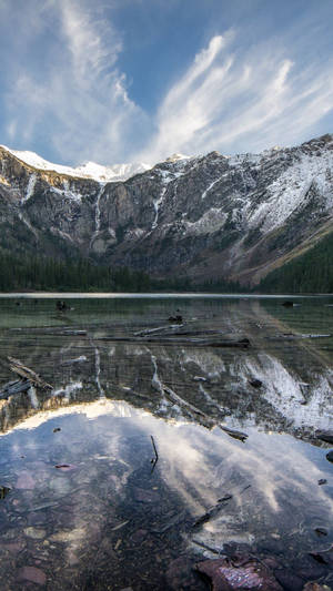 Chilly Glacier National Park Wallpaper