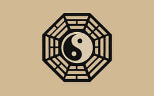 Chinese Yin Yang Bagua Symbol 4k Wallpaper