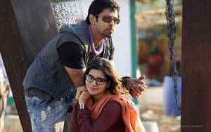 Chiyaan Vikram And Samantha Prabhu Wallpaper