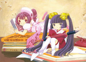 Chobits Sumomo And Kotoko Wallpaper