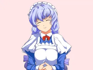 Chobits Yuzuki Smiling Wallpaper