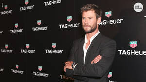 Chris Hemsworth On The Red Carpet Wallpaper