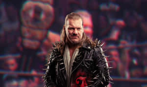 Chris Jericho Aew Spiky Jacket Wallpaper