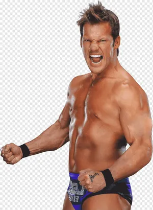 Chris Jericho Wwe Angry Pose Wallpaper