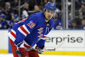 Chris Kreider Professional Ice Hockey Wallpaper