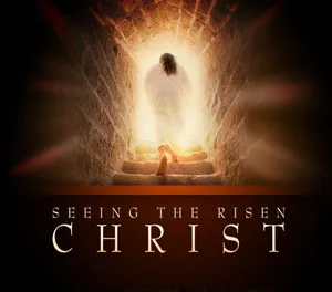 Christ Is Risen Walking Towards Light Wallpaper