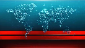 Christiane Amanpour Hosting Her Cnn Program Wallpaper