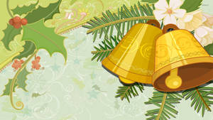 Christmas Bell Artwork Wallpaper