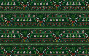 Christmas Razer 4k Wallpaper