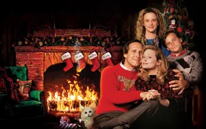 Christmas Vacation Griswold Family Poster Wallpaper