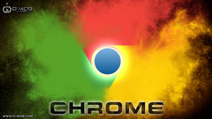 Chrome Logo Fan Art Wallpaper