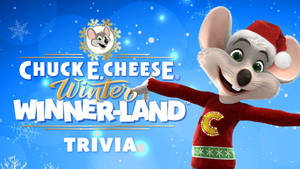 Chuck E Cheese Christmas Poster Wallpaper
