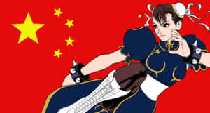 Chun Li Street Fighter Character Illustration Wallpaper