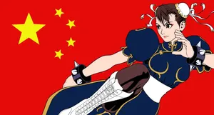 Chun Li Street Fighter Character Illustration Wallpaper