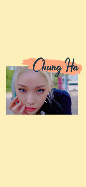 Chungha Fan Art Wallpaper