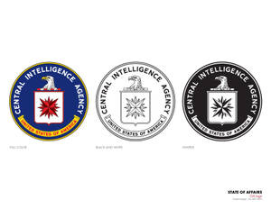 Cia Logo Seal Colors Wallpaper