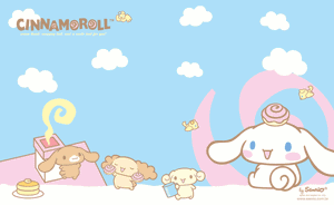 Cinnamoroll Desktop 1250 X 768 Wallpaper