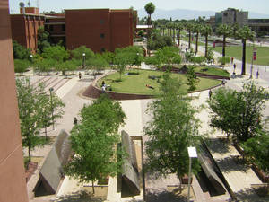 Circle Lawn University Of Arizona Wallpaper