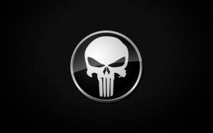 Circular Punisher Logo Wallpaper