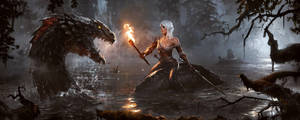 Ciri, Brave And Fearless Wallpaper