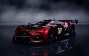 Citroen Red Grand Turismo Wallpaper