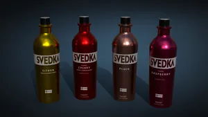 Citron Cherry Peach Raspberry Svedka Flavored Vodka Wallpaper