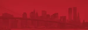 City Background In Red Overlay Wallpaper