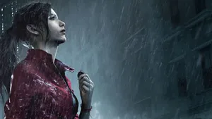 Claire Redfield Prepares For Combative Adventures In Resident Evil 2 Remake Wallpaper