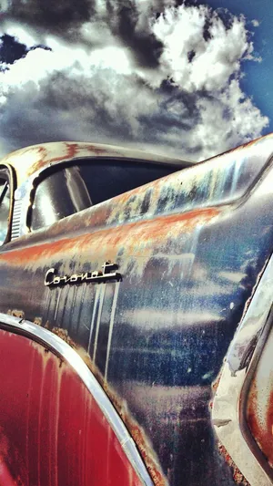 Classic Dodge Coronet Car Iphone Wallpaper