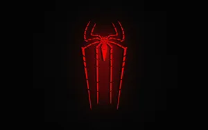 Classic Marvel Iconic Spiderman Logo Wallpaper