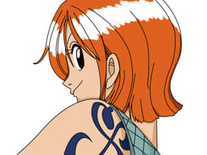 Classic Nami One Piece Art Wallpaper
