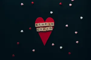 Classic Stupid Cupid Wallpaper