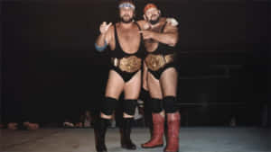 Classic Wrestling Tag Team Champions Wallpaper