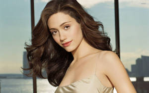 Classy Emmy Rossum Wallpaper