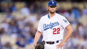 Clayton Kershaw Standing Wallpaper