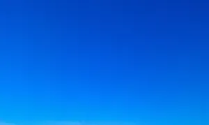 Clear Plain Blue Sky Wallpaper