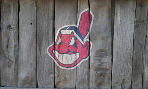 Cleveland Indians Sticker Logo Wallpaper