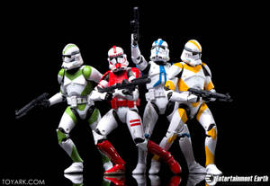 Clone Troopers Are Ready For Battle Wallpaper