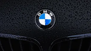Close-up Logo Bmw Laptop Wallpaper