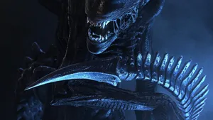 Close-up Of A Sharp-tailed Alien Wallpaper